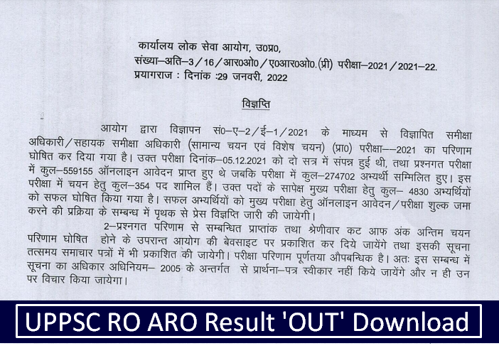 uppsc-ro-aro-result-2022-out-samiksha-adhikari-pre-exam-merit-list